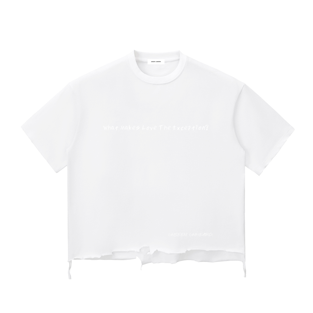3 STACKS VINTAGE RIPPED TEE.