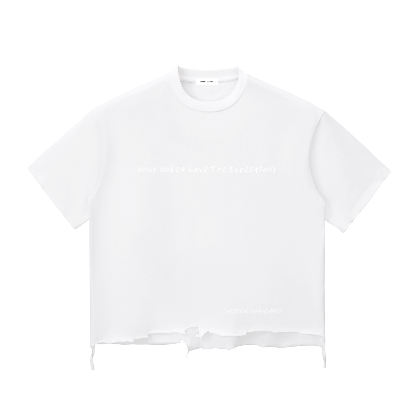 3 STACKS VINTAGE RIPPED TEE.