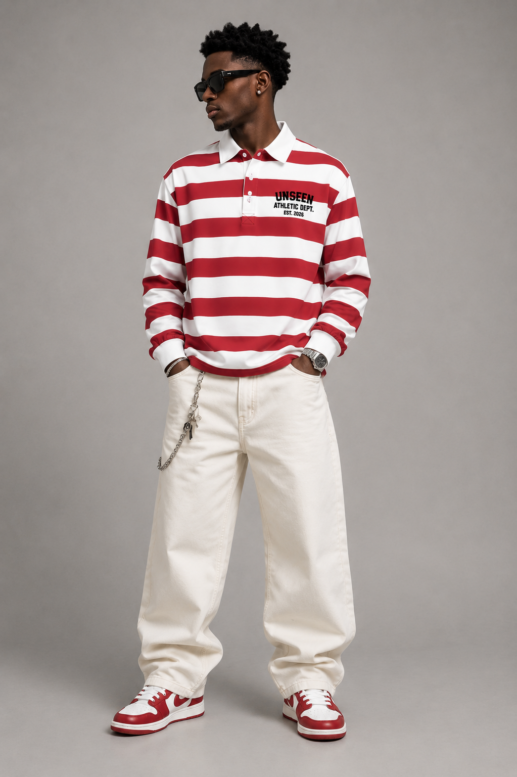 UNSEEN ATHLETIC DEPT POLO