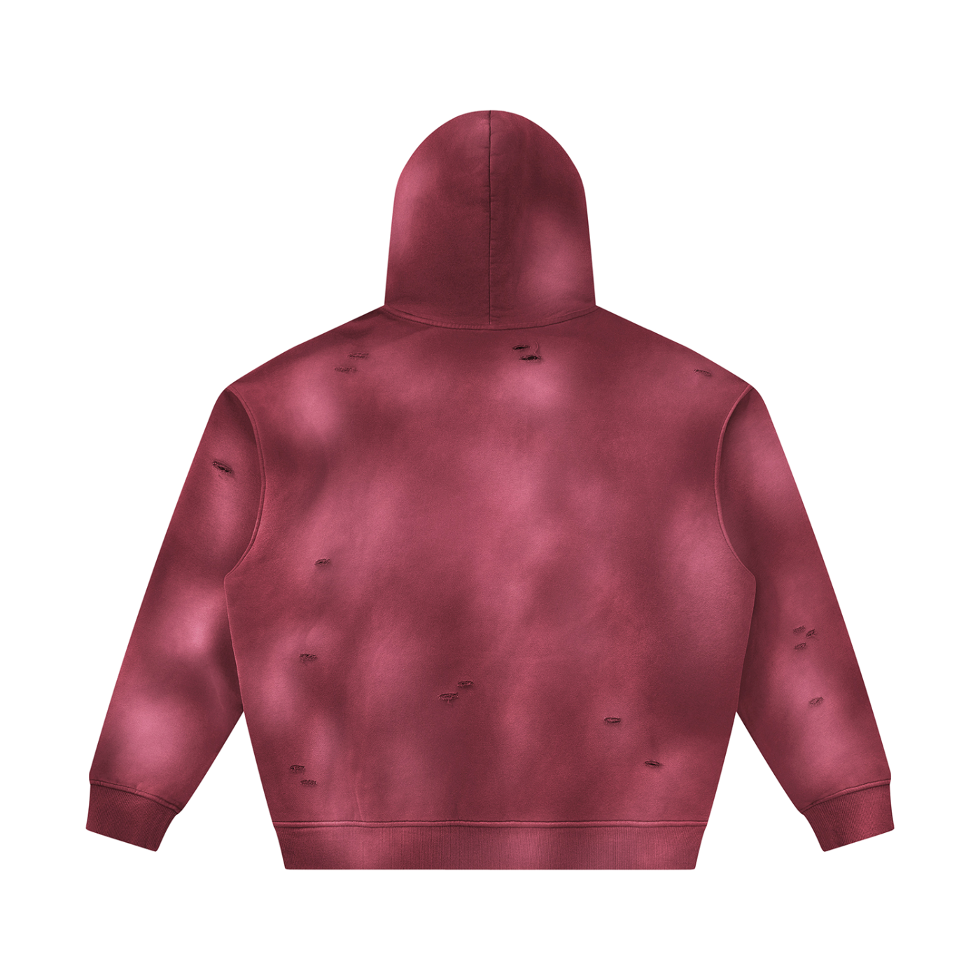 BELIEVER FRAYED HOODIE