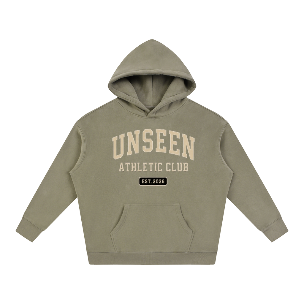 UU OVERSIZED FLEECE HOODIE. (MULTICOLOR)