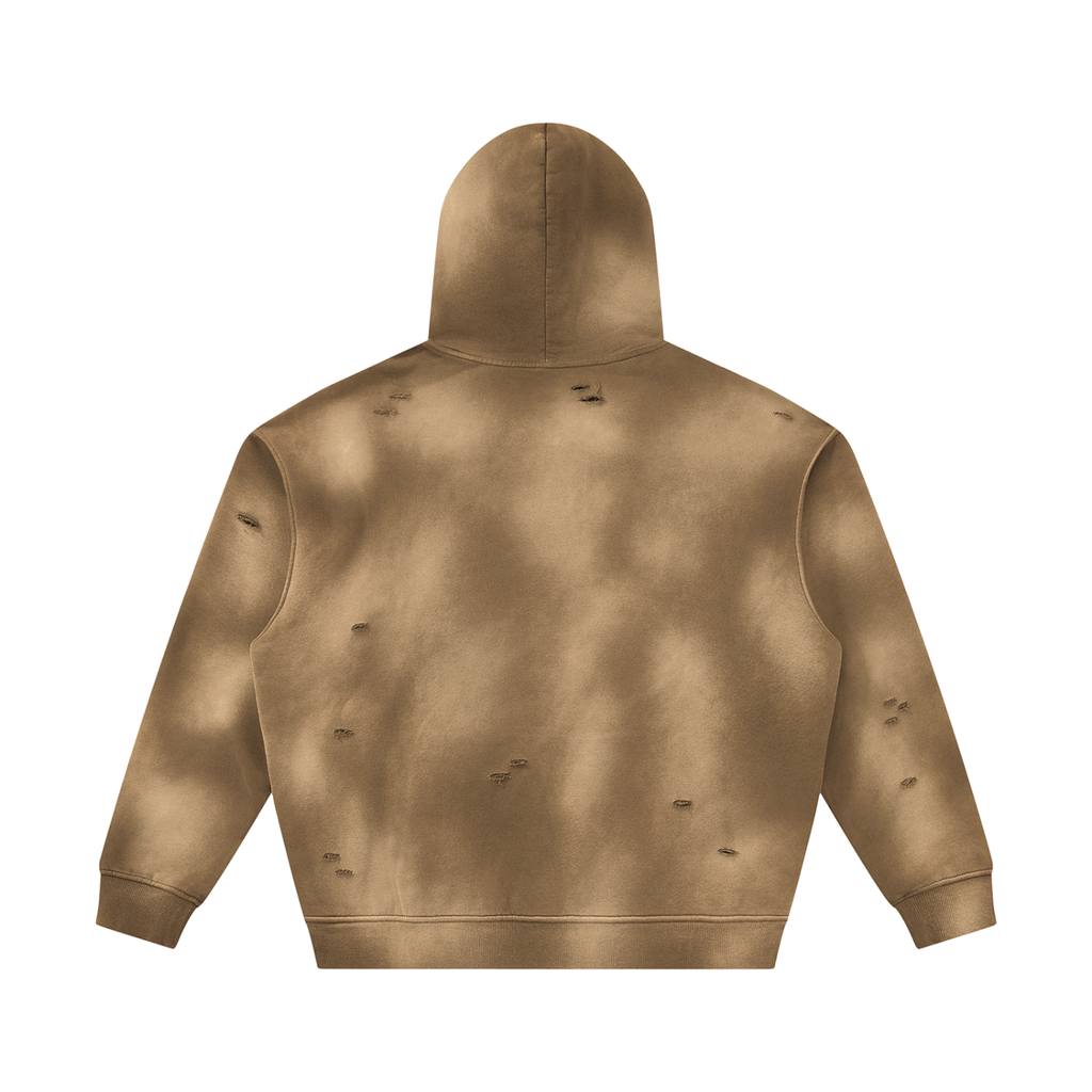 BELIEVER FRAYED HOODIE