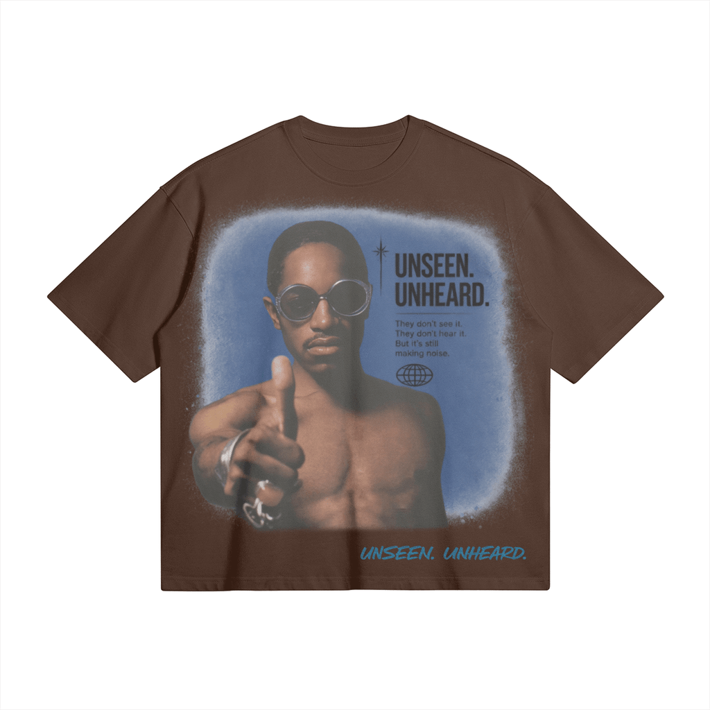3 $TACKZ BOX TEE - UNSEEN. UNHEARD.