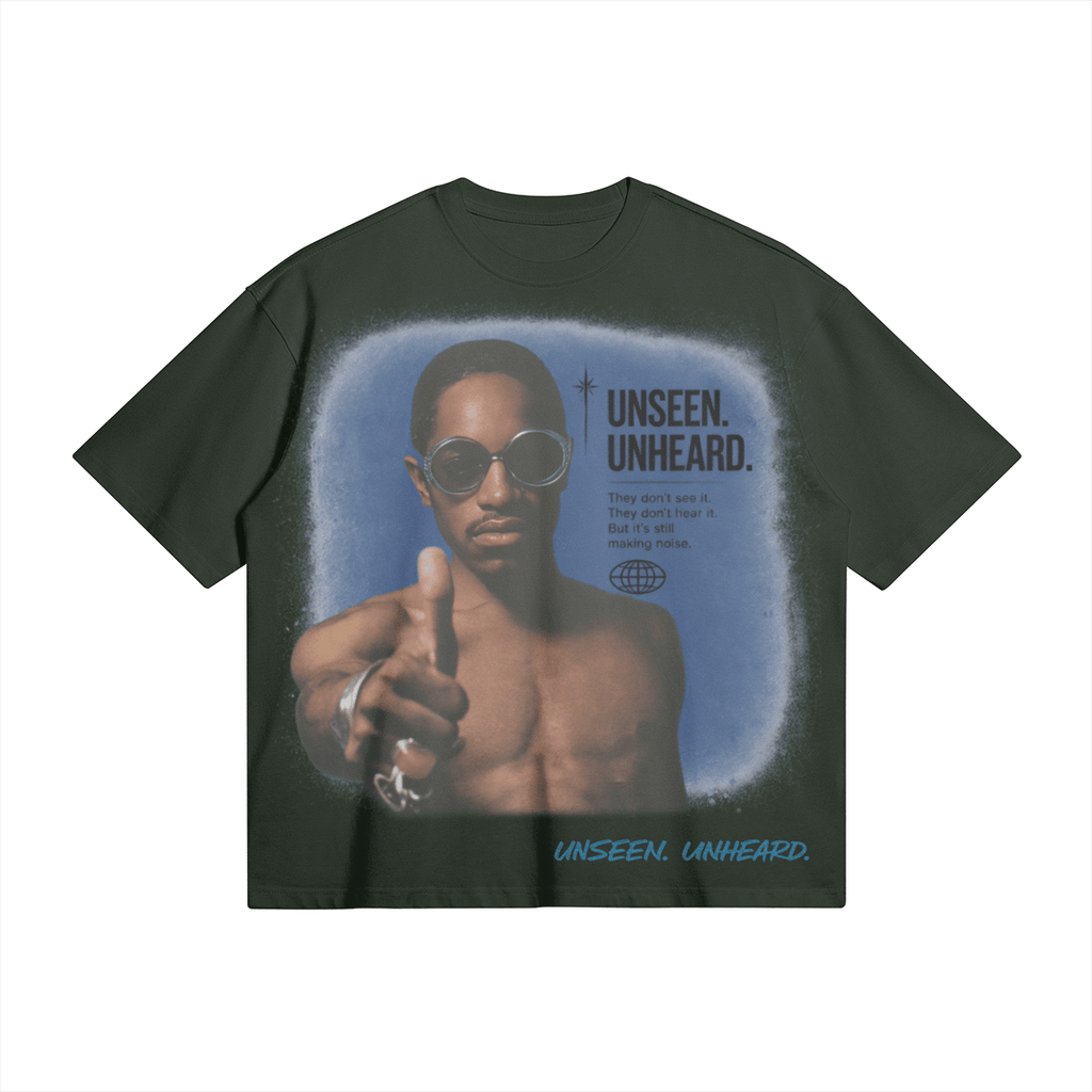 3 $TACKZ BOX TEE - UNSEEN. UNHEARD.