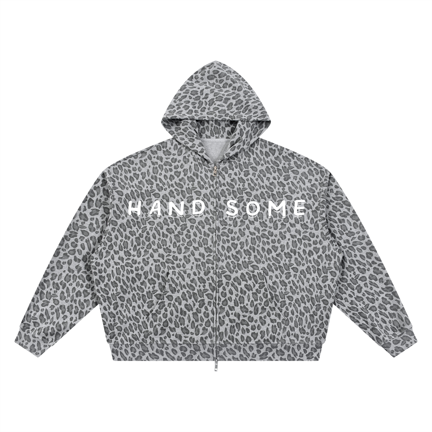 HANDSOME LEOPARD PRINT HOODIE
