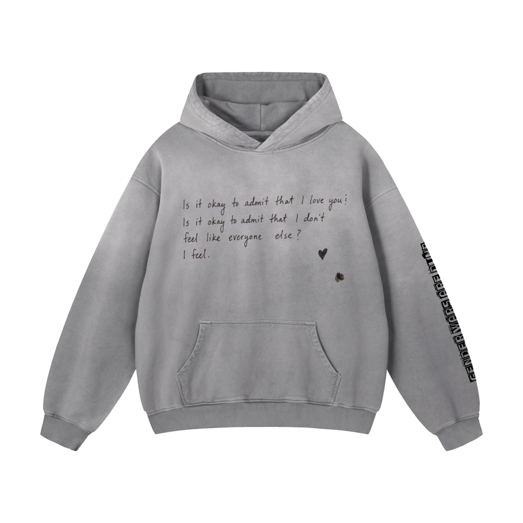 I FEEL OVERSIZED HOODIE.