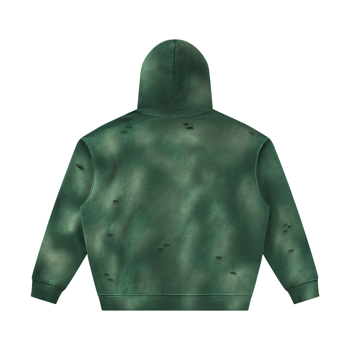 BELIEVER FRAYED HOODIE