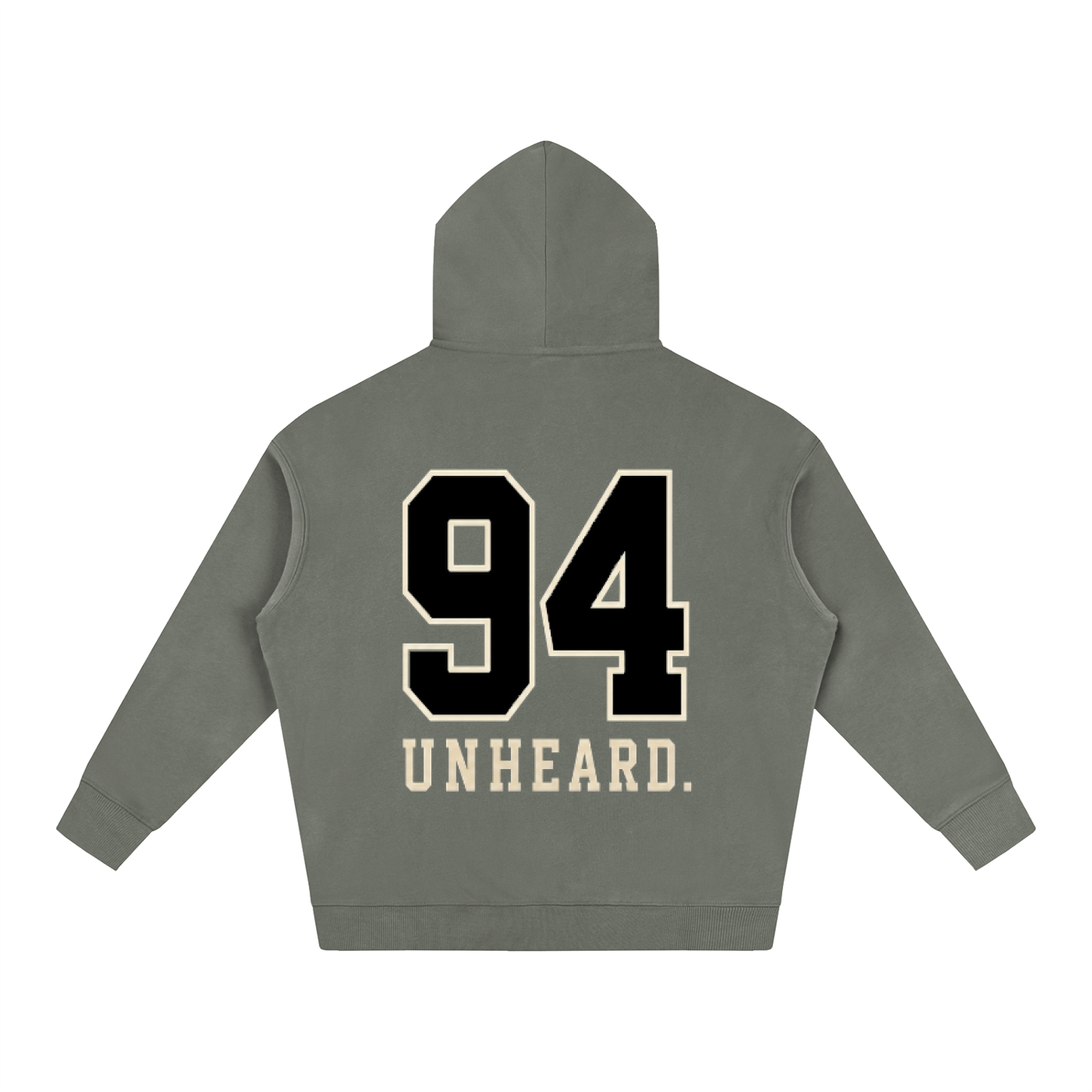 UU OVERSIZED FLEECE HOODIE. (MULTICOLOR)