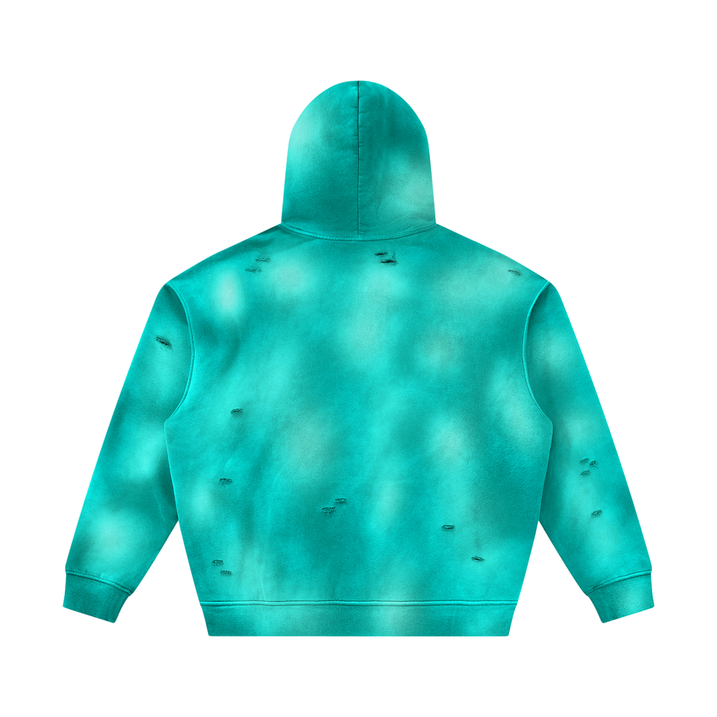BELIEVER FRAYED HOODIE