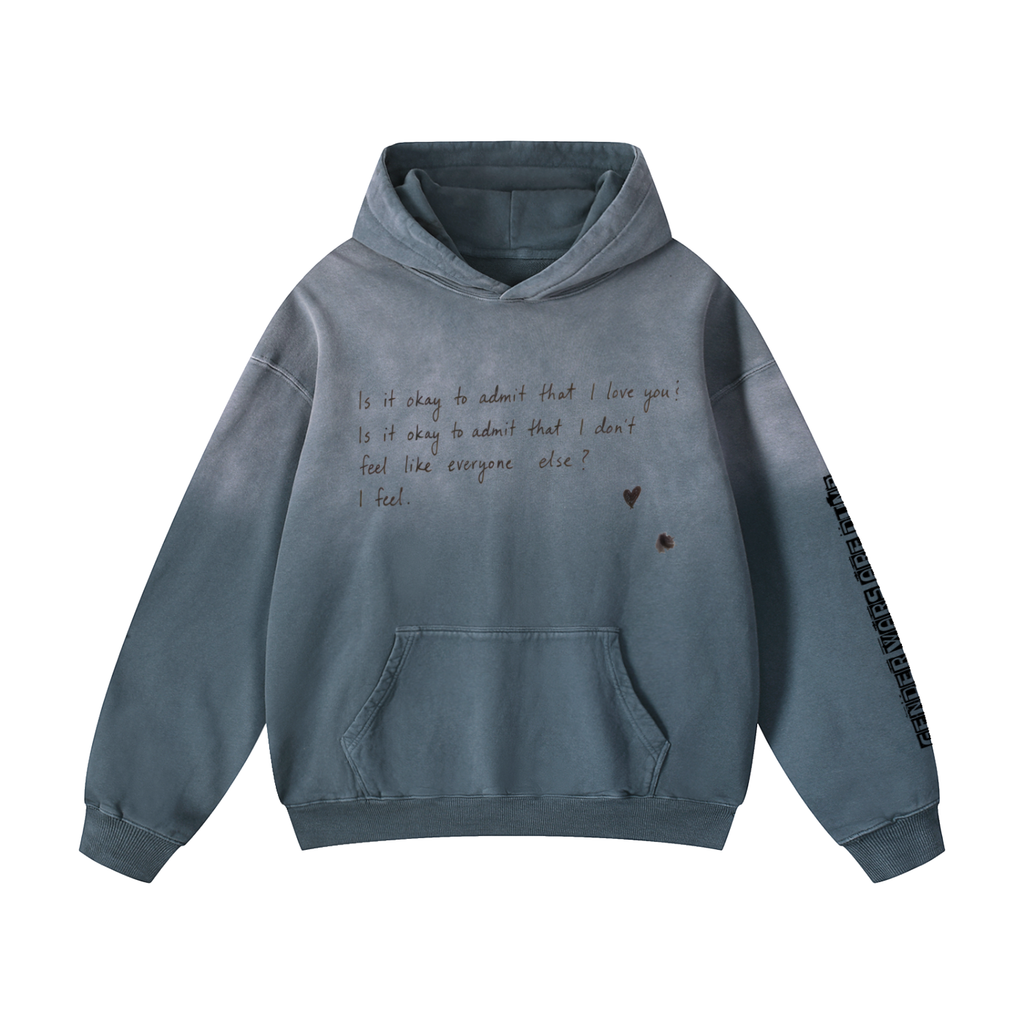 I FEEL OVERSIZED HOODIE.