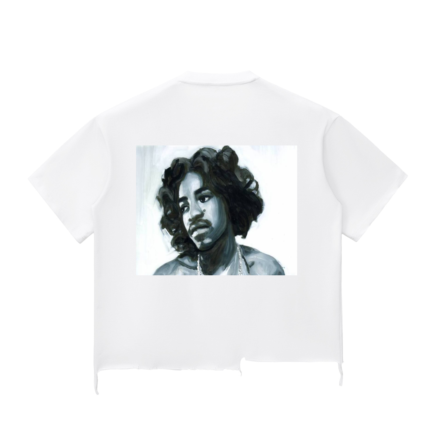 3 STACKS VINTAGE RIPPED TEE.