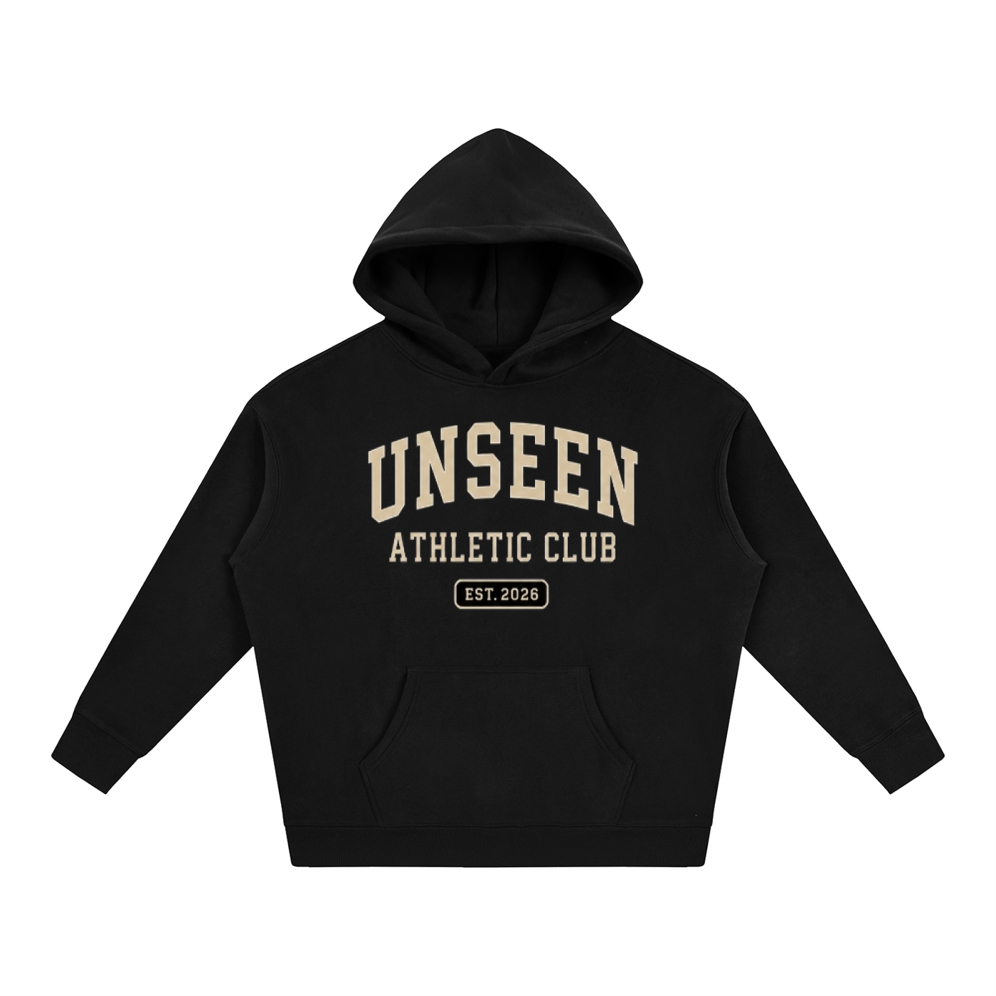 UU OVERSIZED FLEECE HOODIE. (MULTICOLOR)
