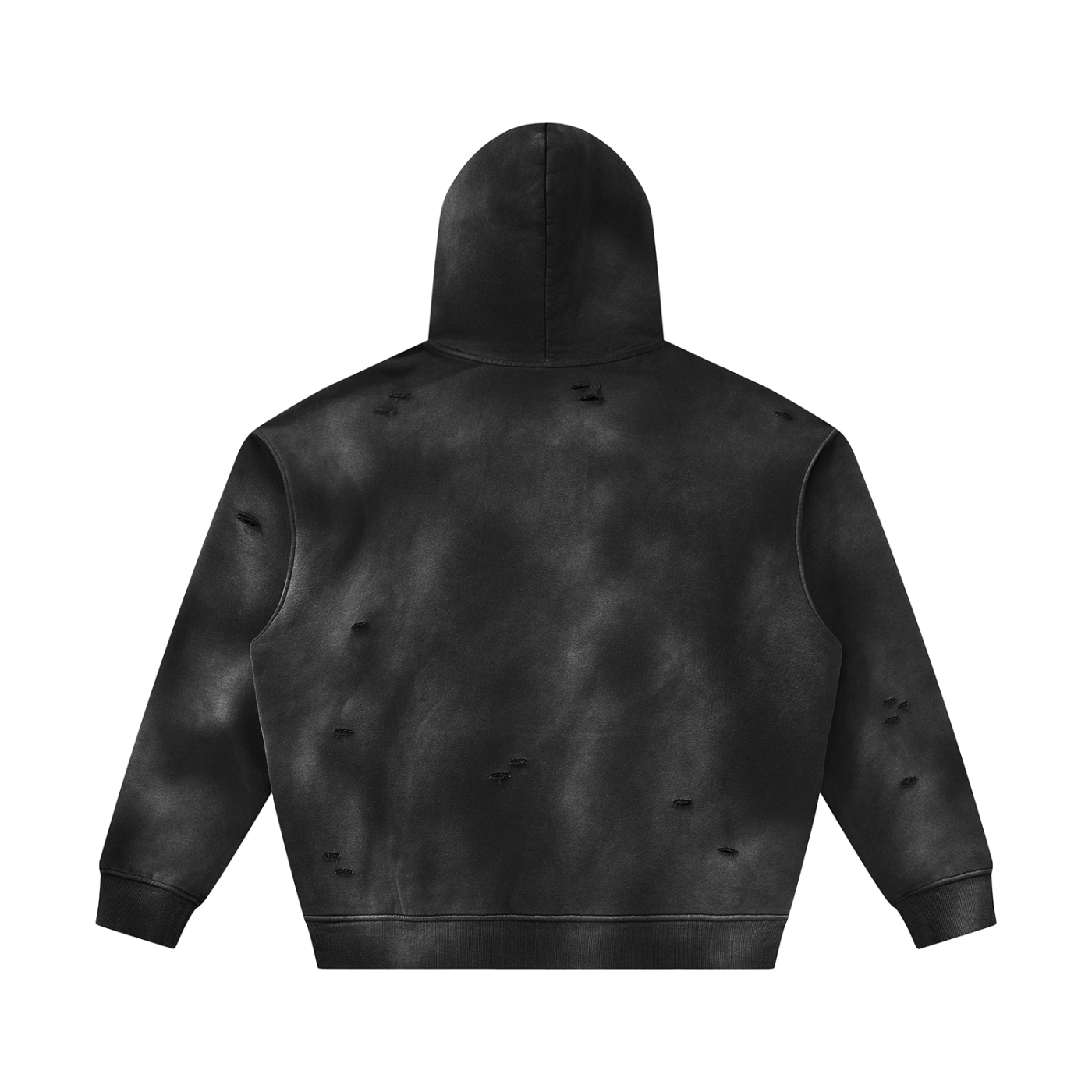 BELIEVER FRAYED HOODIE
