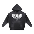UNSEEN WORLDWIDE VINTAGE FRAYED HOODIE.