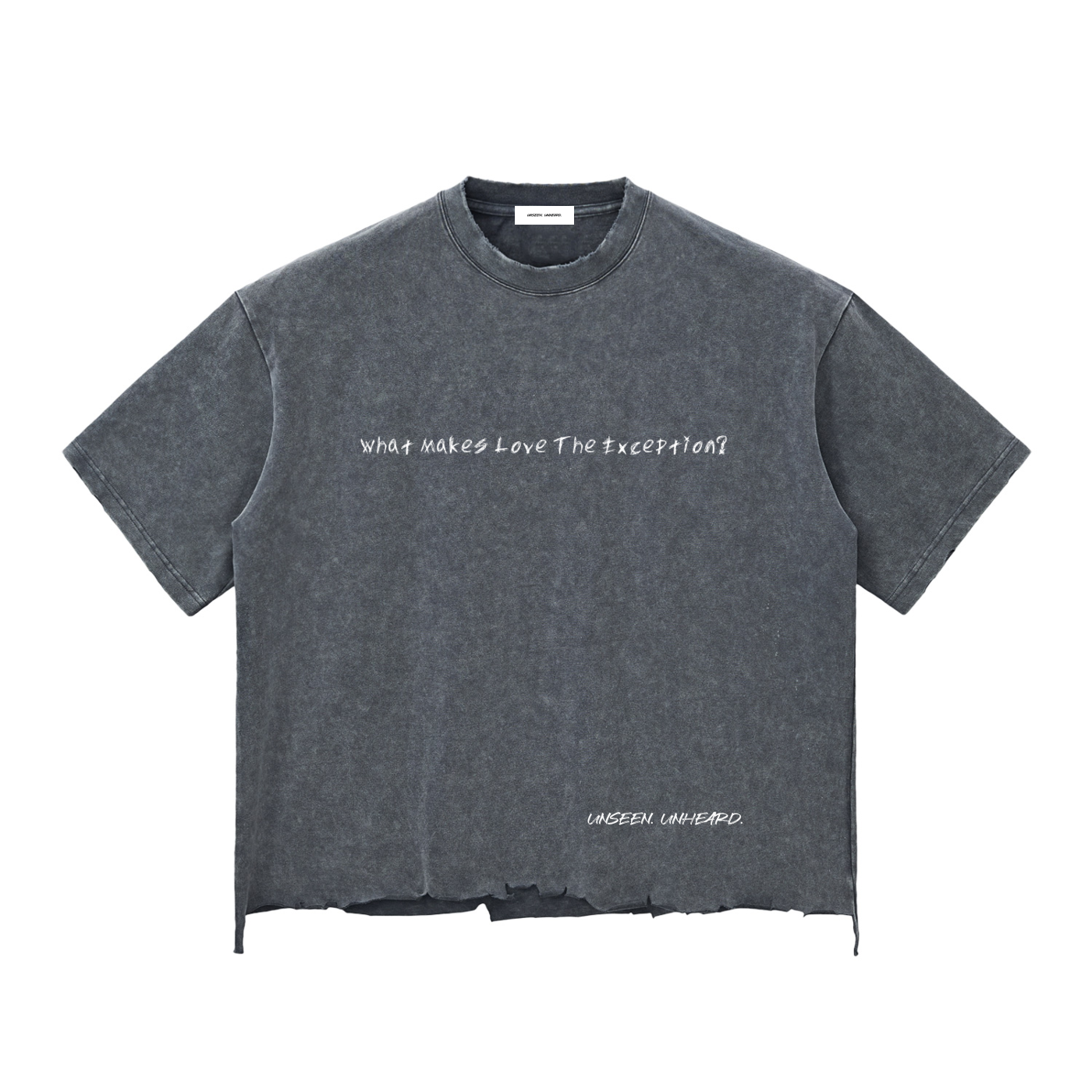 3 STACKS VINTAGE RIPPED TEE.