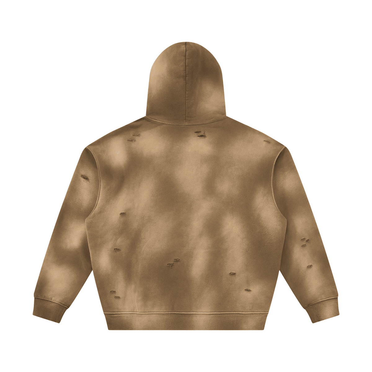 BELIEVER FRAYED HOODIE - UNSEEN. UNHEARD.