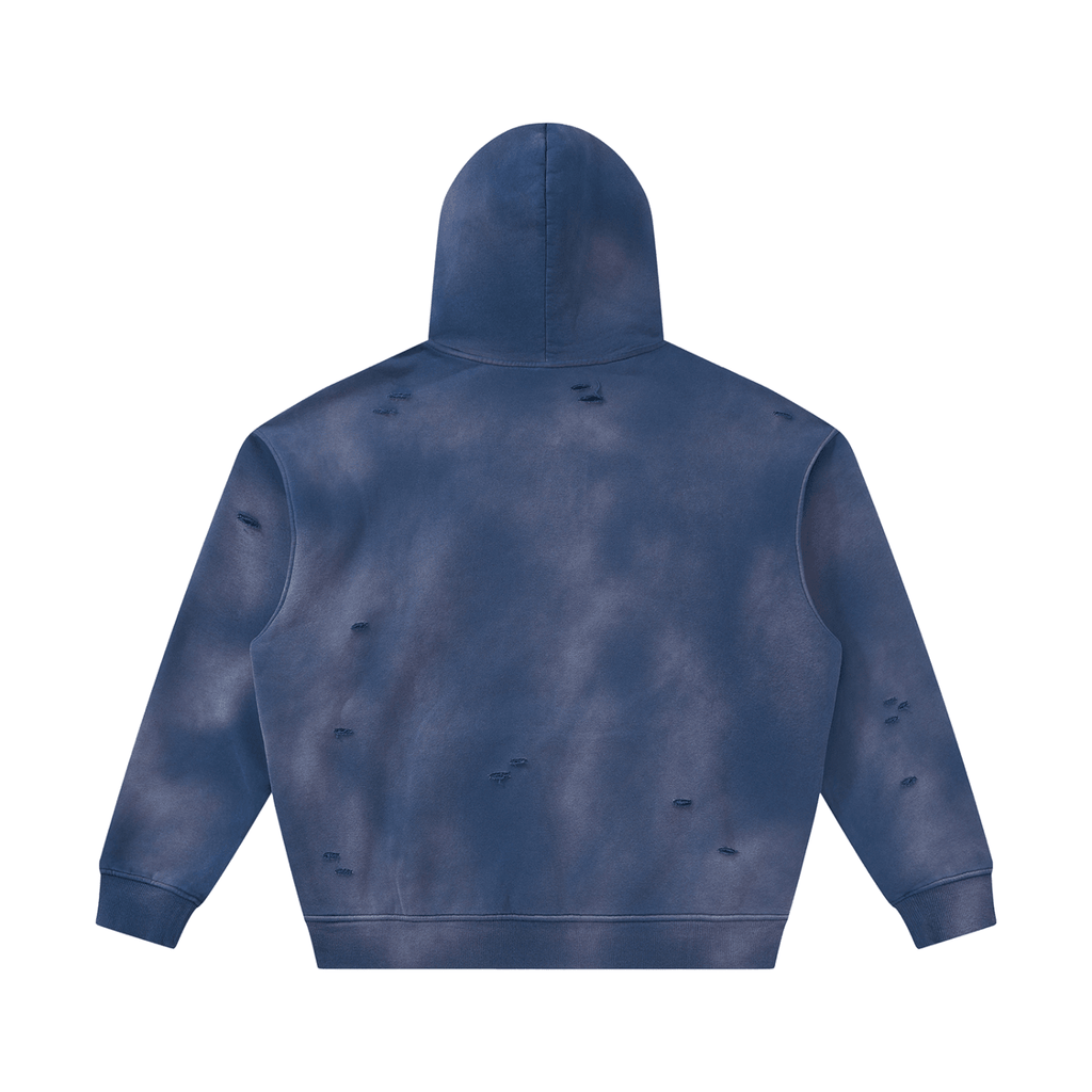 BELIEVER FRAYED HOODIE - UNSEEN. UNHEARD.