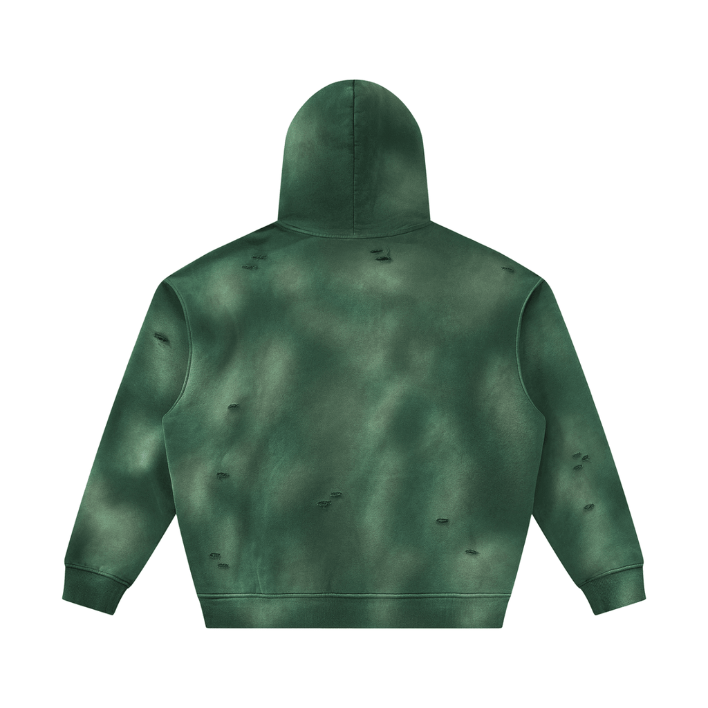 BELIEVER FRAYED HOODIE - UNSEEN. UNHEARD.