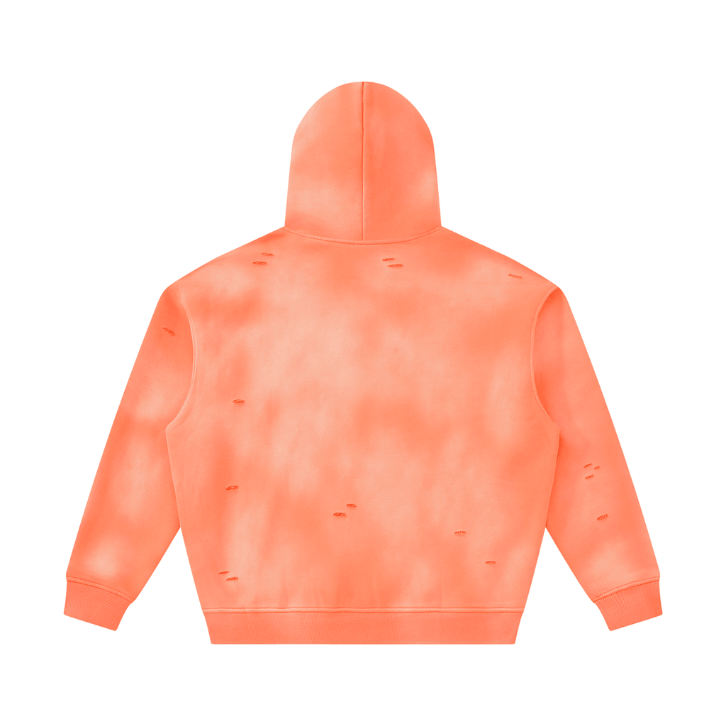 BELIEVER FRAYED HOODIE - UNSEEN. UNHEARD.