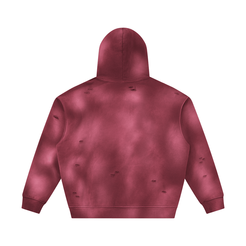 BELIEVER FRAYED HOODIE - UNSEEN. UNHEARD.