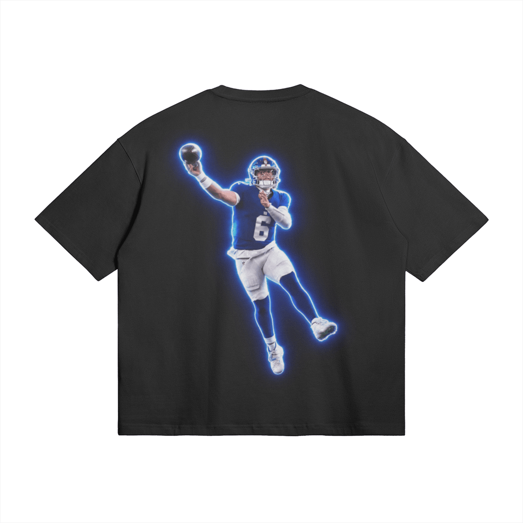 BIG FACE DART BOXY TEE - UNSEEN. UNHEARD.