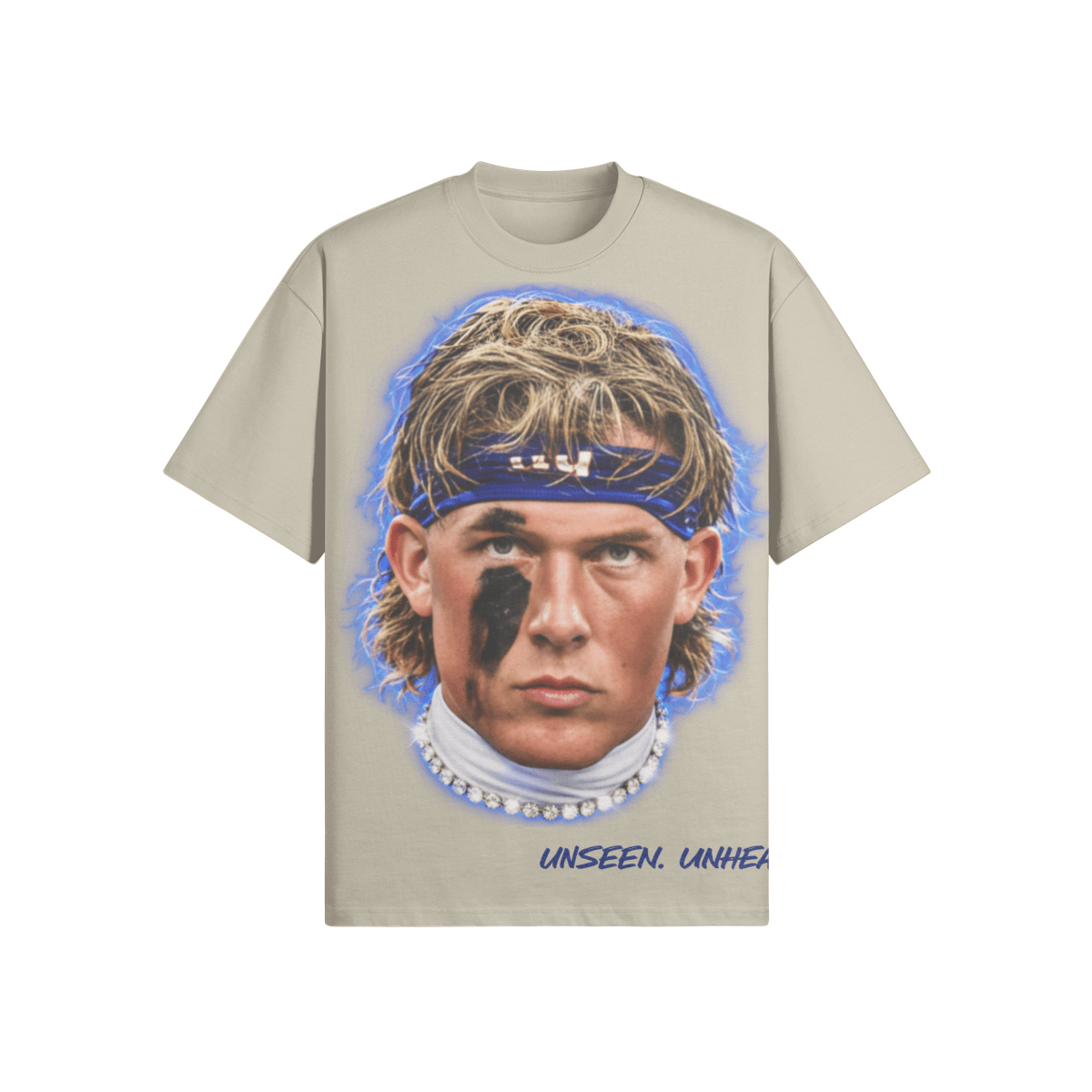 BIG FACE DART OVERSIZED - UNSEEN. UNHEARD.