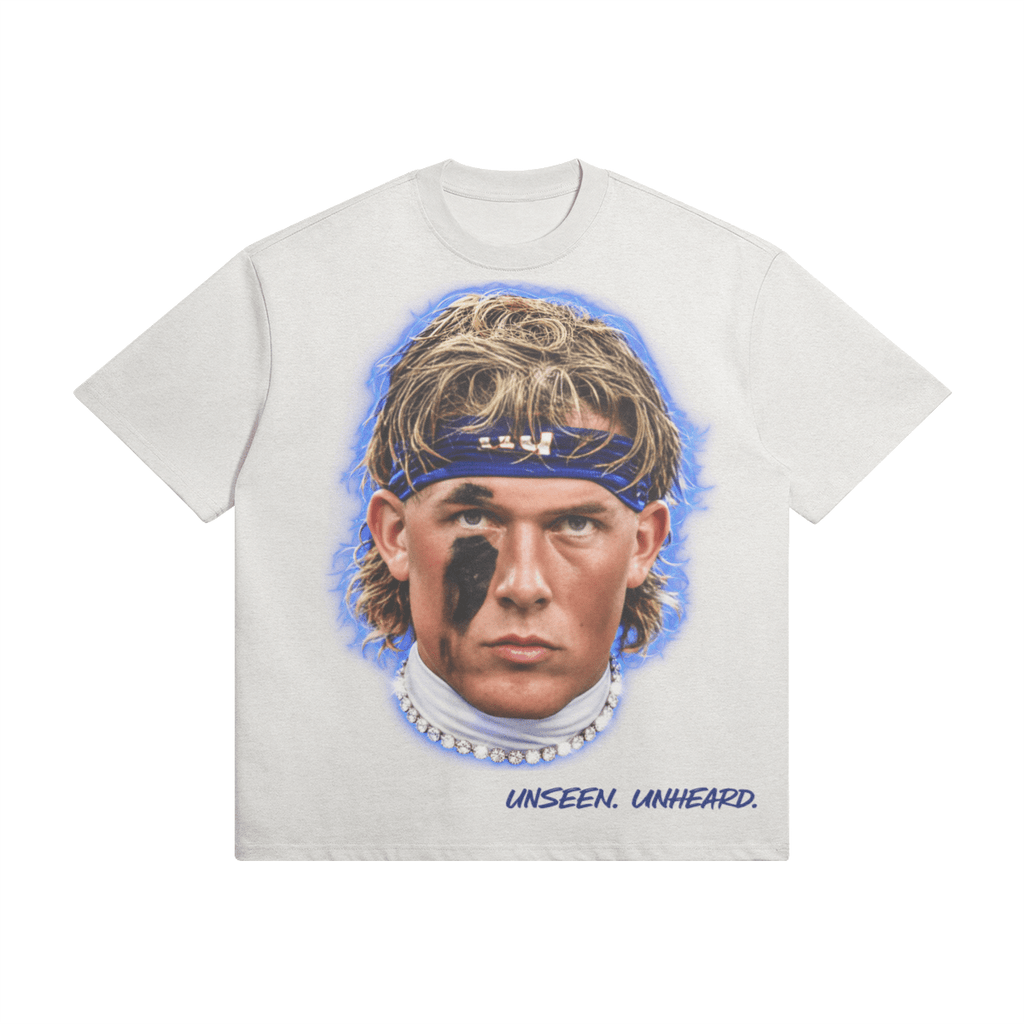 BIG FACE DART OVERSIZED - UNSEEN. UNHEARD.