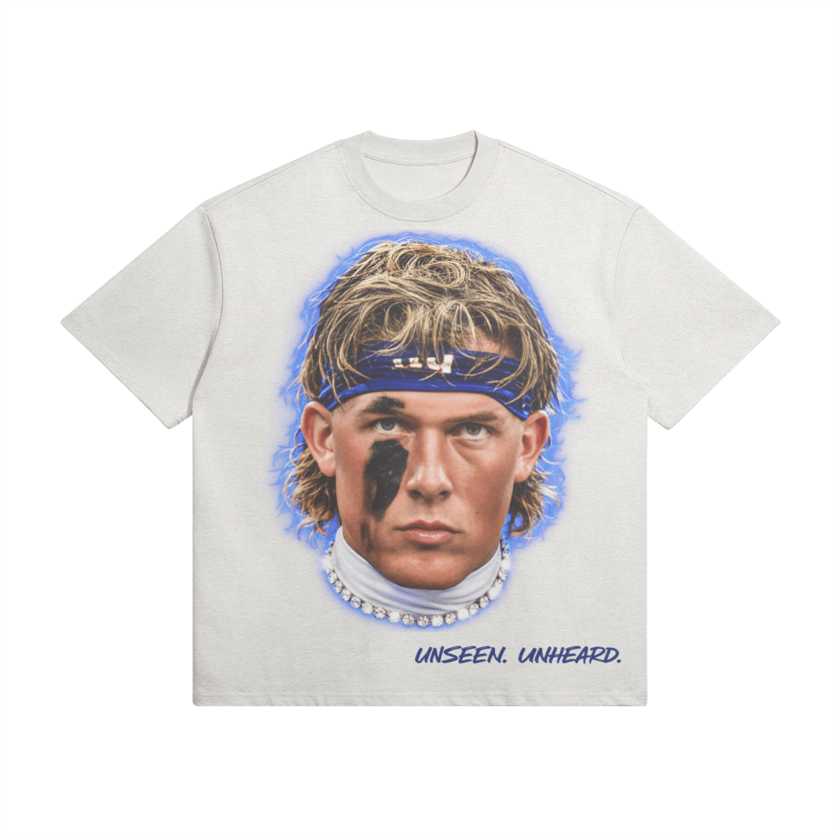 BIG FACE DART OVERSIZED - UNSEEN. UNHEARD.