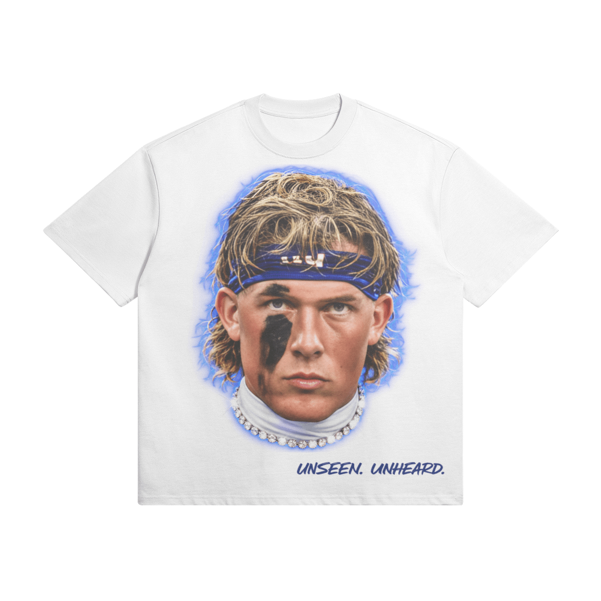 BIG FACE DART OVERSIZED - UNSEEN. UNHEARD.