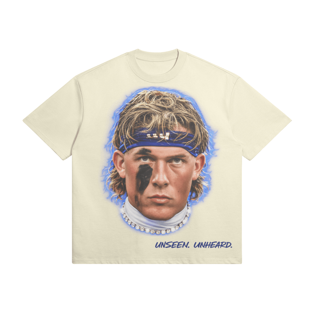 BIG FACE DART OVERSIZED - UNSEEN. UNHEARD.