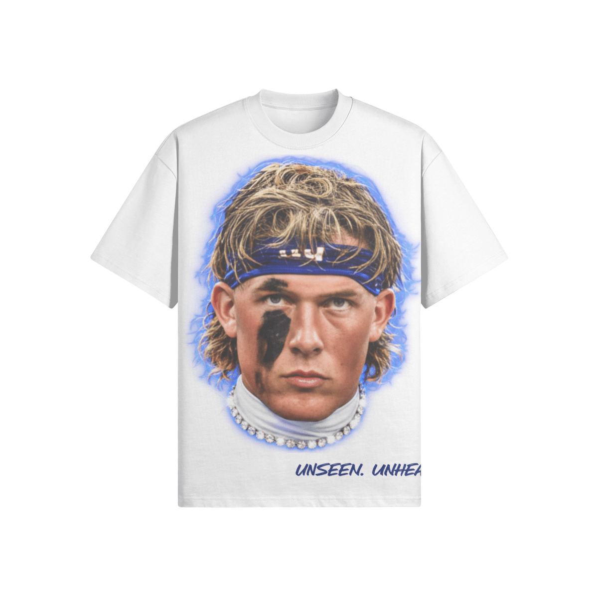 BIG FACE DART OVERSIZED - UNSEEN. UNHEARD.