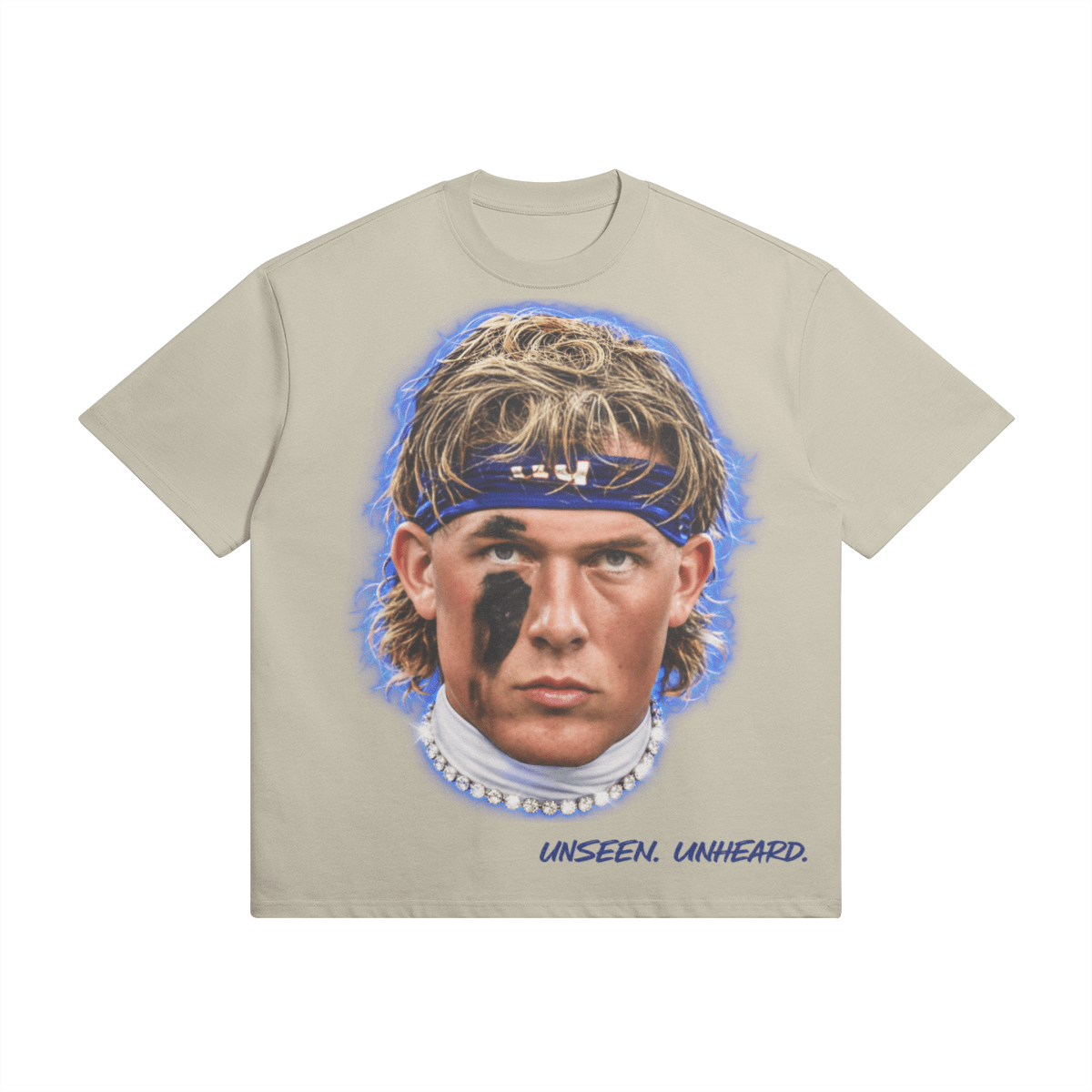BIG FACE DART OVERSIZED - UNSEEN. UNHEARD.