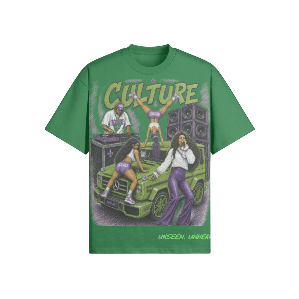 BOUNCE CULTURE OVERSIZED - UNSEEN. UNHEARD.