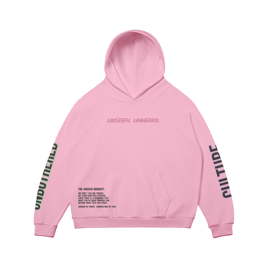 CULTURE CLUB HOODIE. - UNSEEN. UNHEARD.