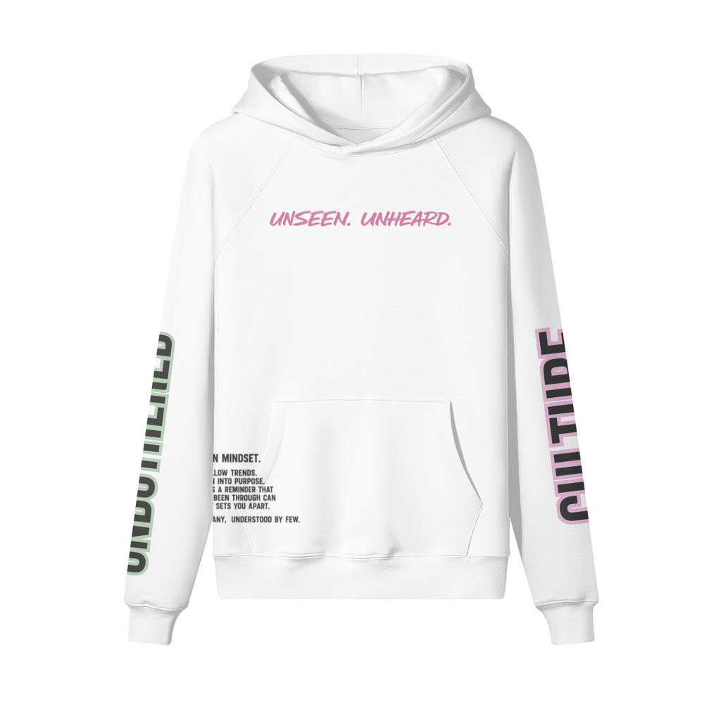 CULTURE CLUB HOODIE. - UNSEEN. UNHEARD.