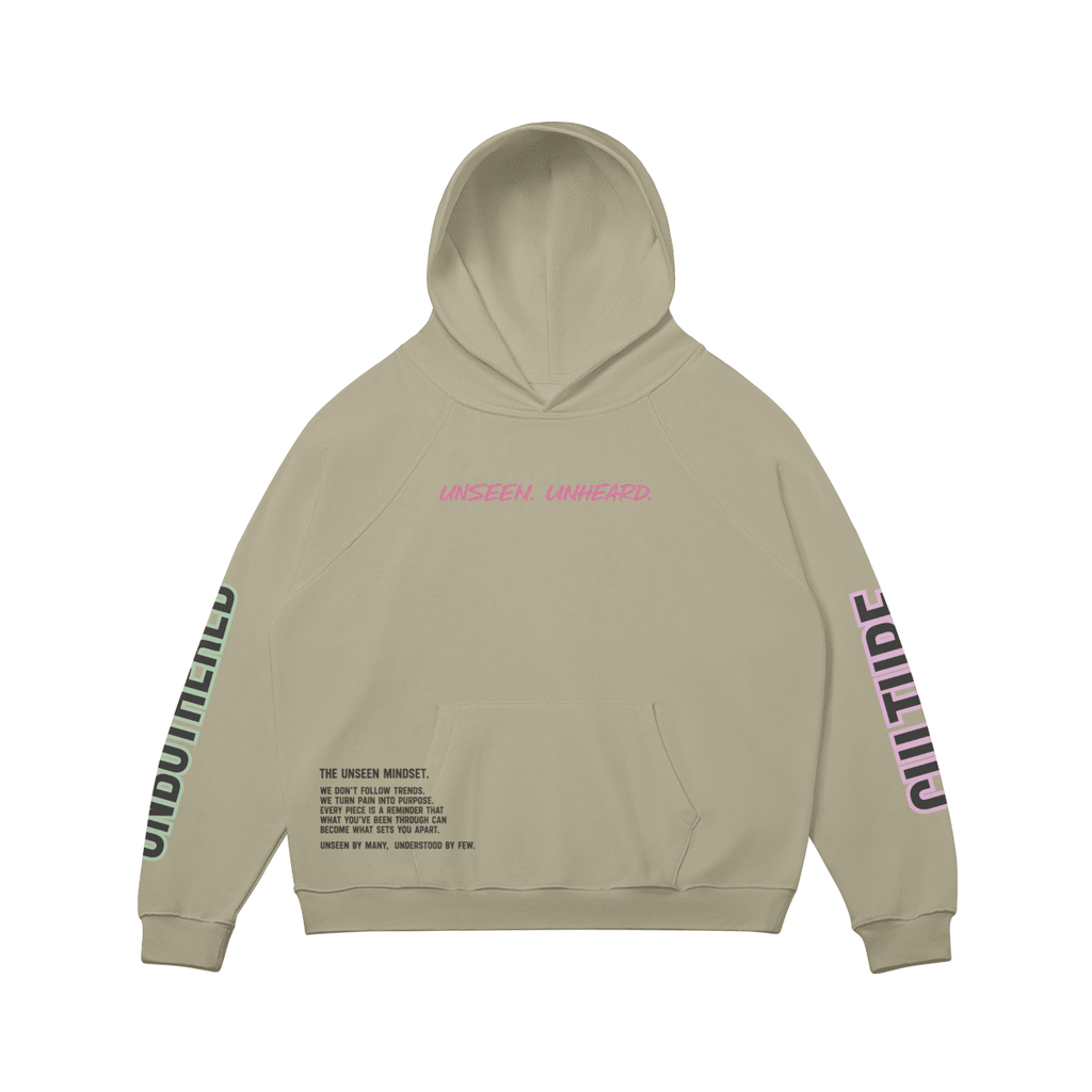CULTURE CLUB HOODIE. - UNSEEN. UNHEARD.