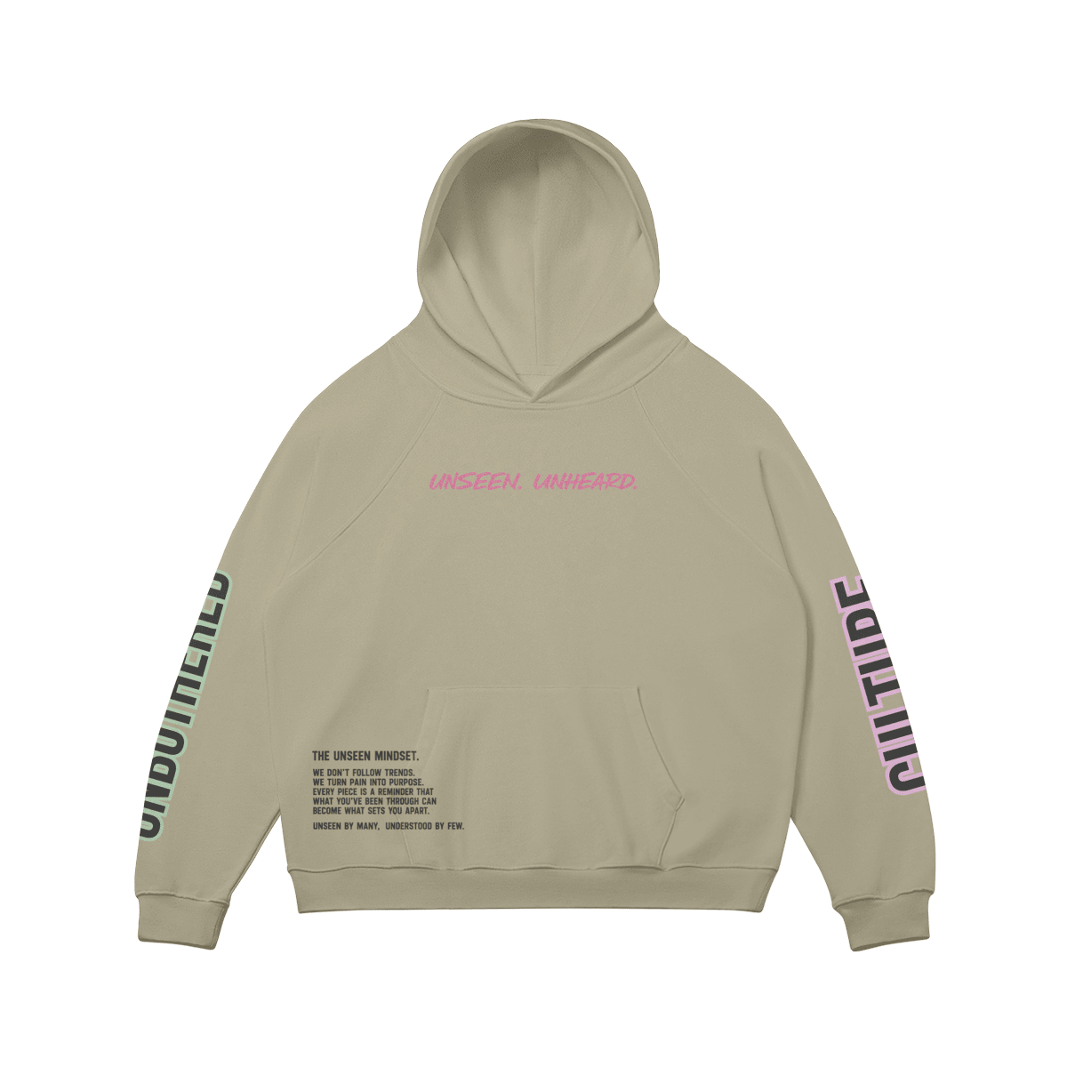 CULTURE CLUB HOODIE. - UNSEEN. UNHEARD.