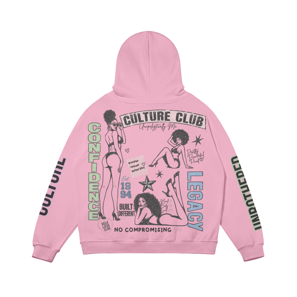 CULTURE CLUB HOODIE. - UNSEEN. UNHEARD.
