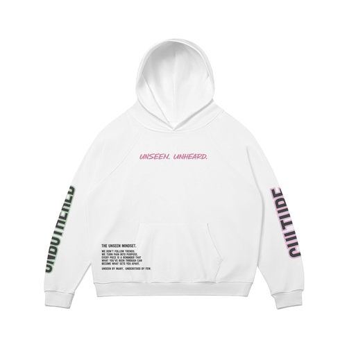 CULTURE CLUB HOODIE. - UNSEEN. UNHEARD.