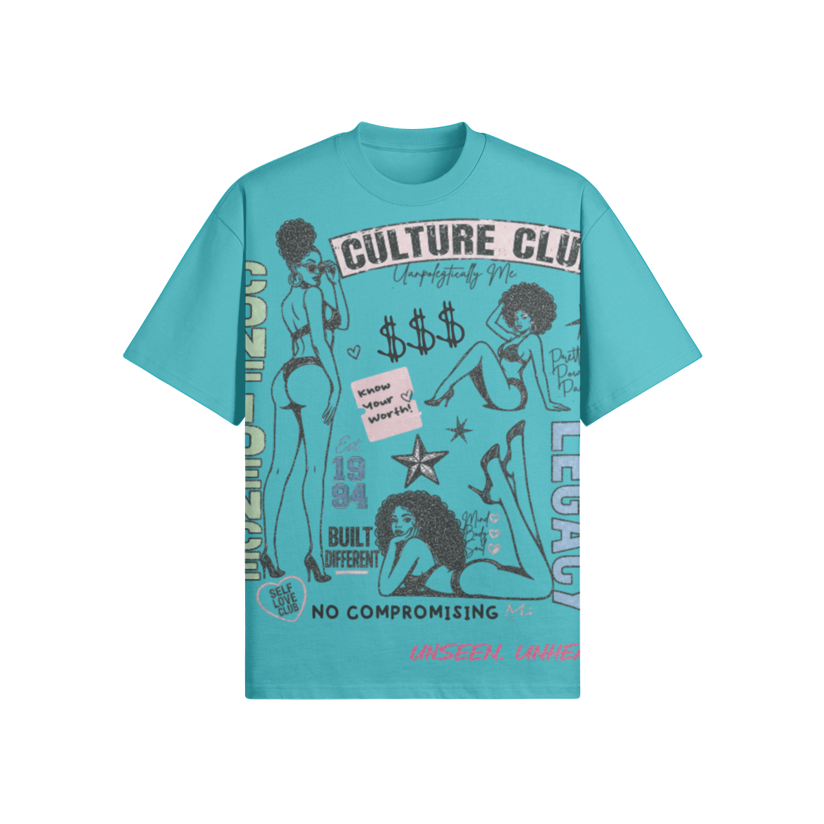 CULTURE CLUB OVERSIZED. - UNSEEN. UNHEARD.