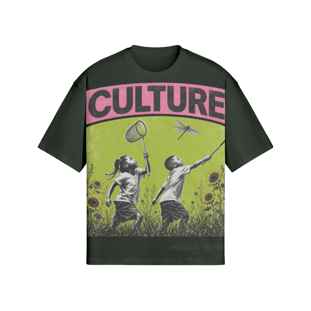 CULTURE: DRAGONFLY BOXY TEE - UNSEEN. UNHEARD.