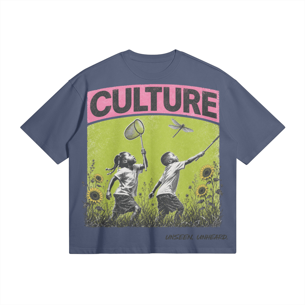 CULTURE: DRAGONFLY BOXY TEE - UNSEEN. UNHEARD.