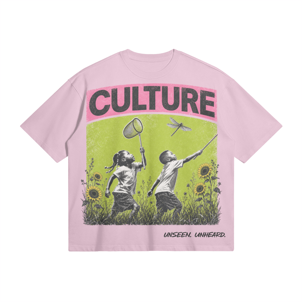 CULTURE: DRAGONFLY BOXY TEE - UNSEEN. UNHEARD.