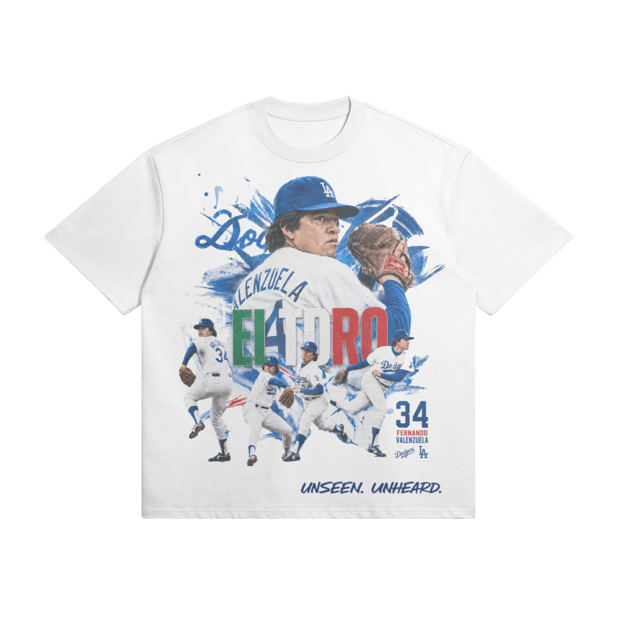 EL TORO OVERSIZED TEE - UNSEEN. UNHEARD.