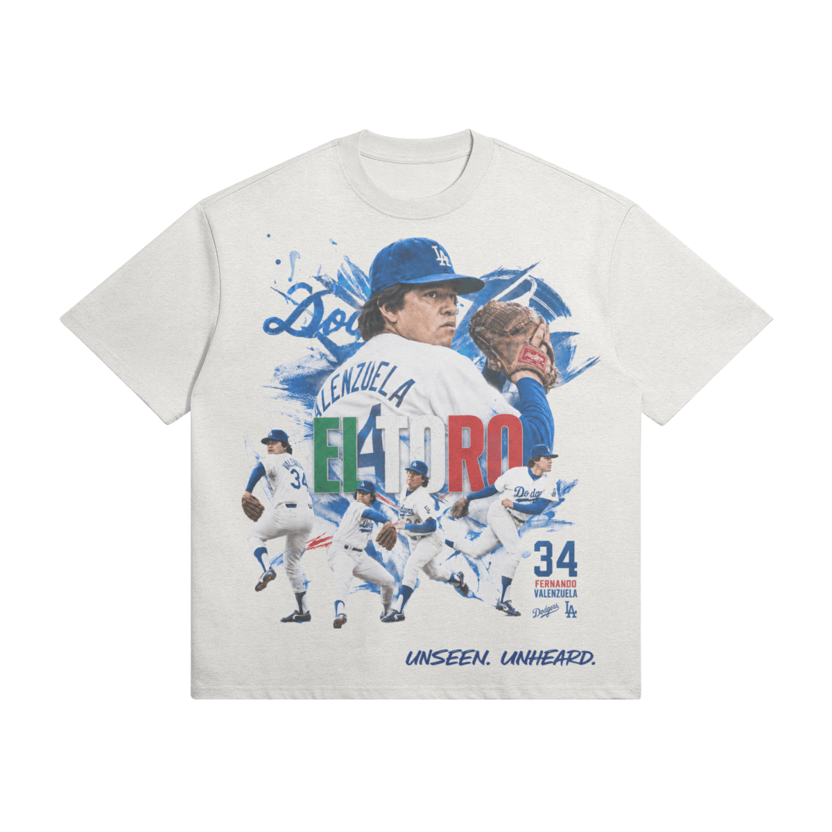 EL TORO OVERSIZED TEE - UNSEEN. UNHEARD.