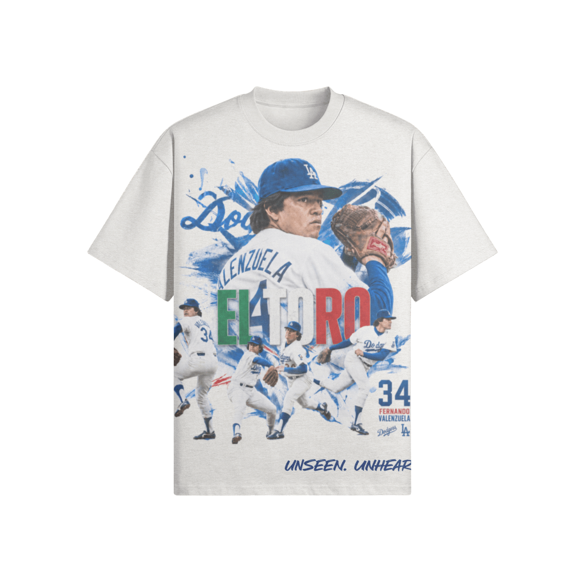 EL TORO OVERSIZED TEE - UNSEEN. UNHEARD.