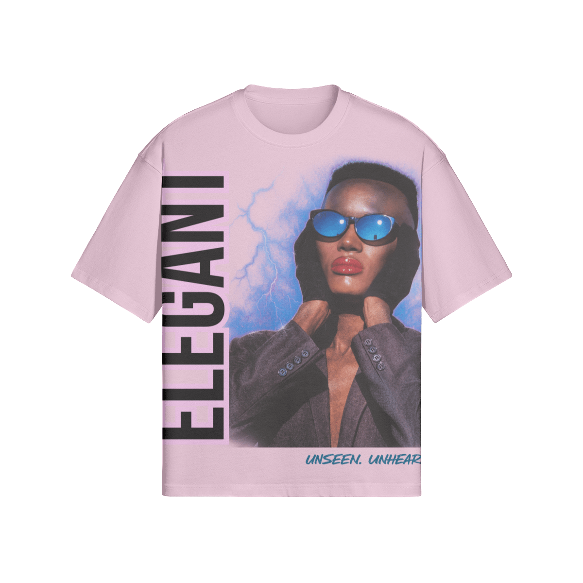 ELEGANT GRACE BOXY TEE - UNSEEN. UNHEARD.