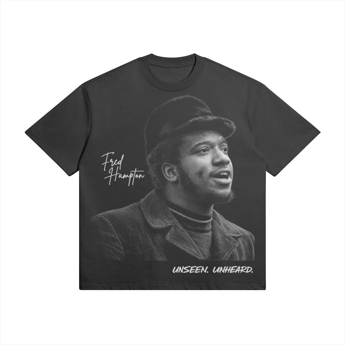 FRED. OVERSIZED TEE - UNSEEN. UNHEARD.