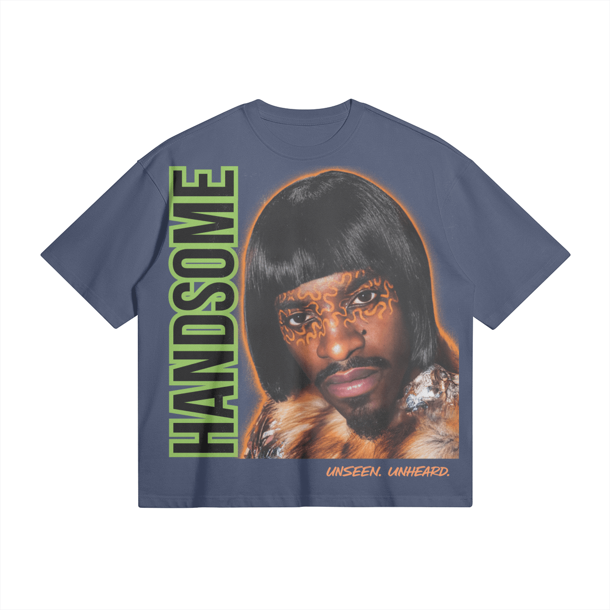 HANDSOME DRE BOXY TEE - UNSEEN. UNHEARD.