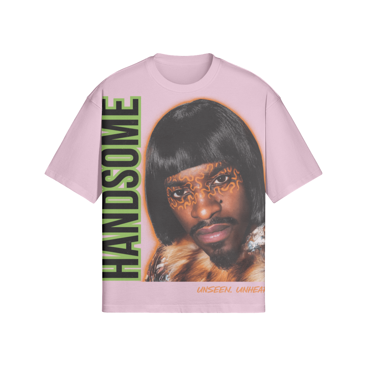 HANDSOME DRE BOXY TEE - UNSEEN. UNHEARD.